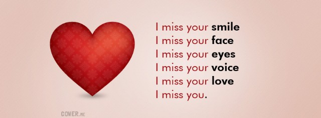 miss you love you need you