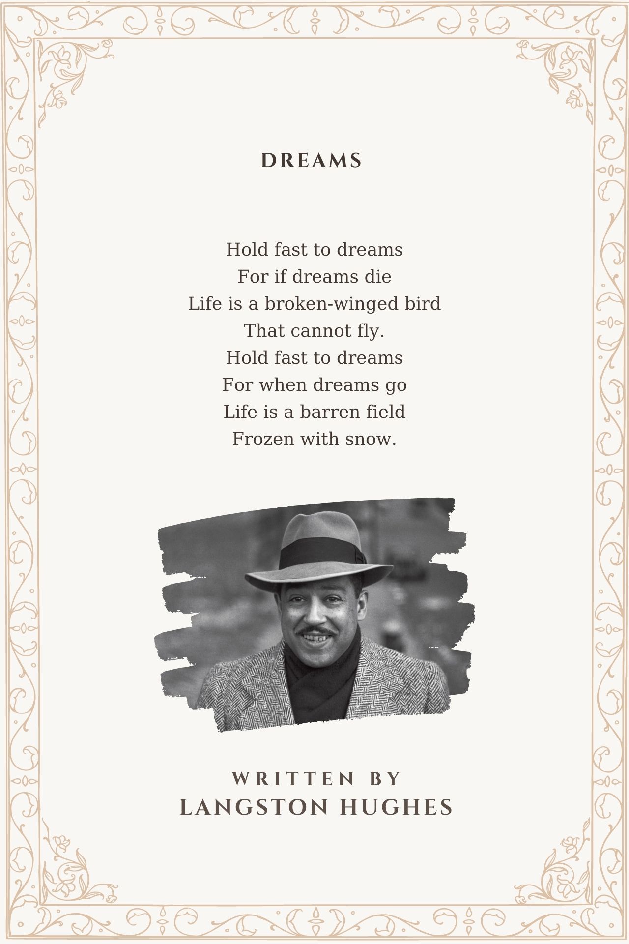 dreams by langston hughes meaning