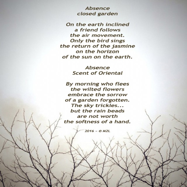 Absence Absence Poem By Manuel Llopis