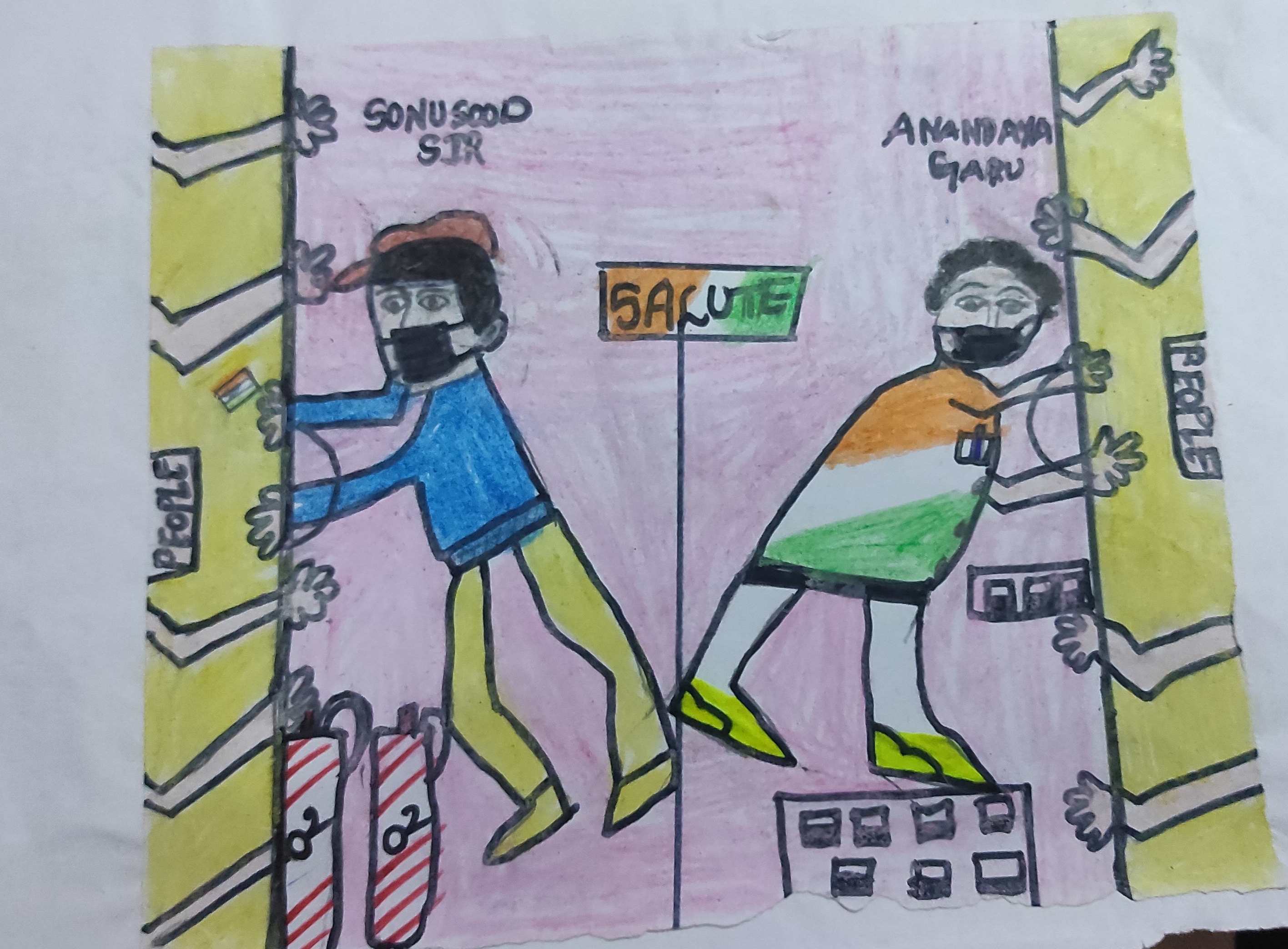 How to draw swachh bharat abhiyan oil pastel drawing | competition drawing  easy - YouTube