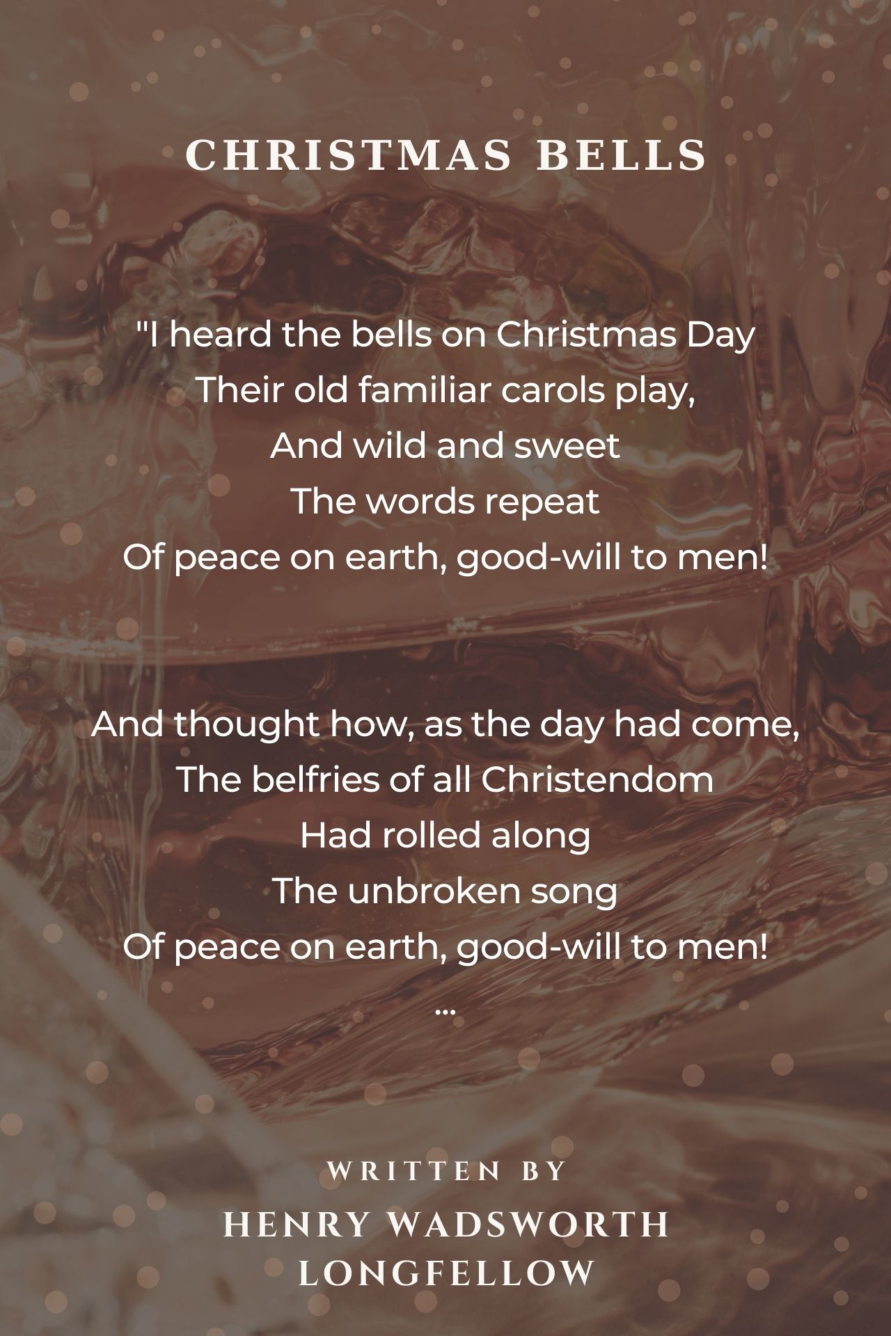 christmas bells longfellow poem