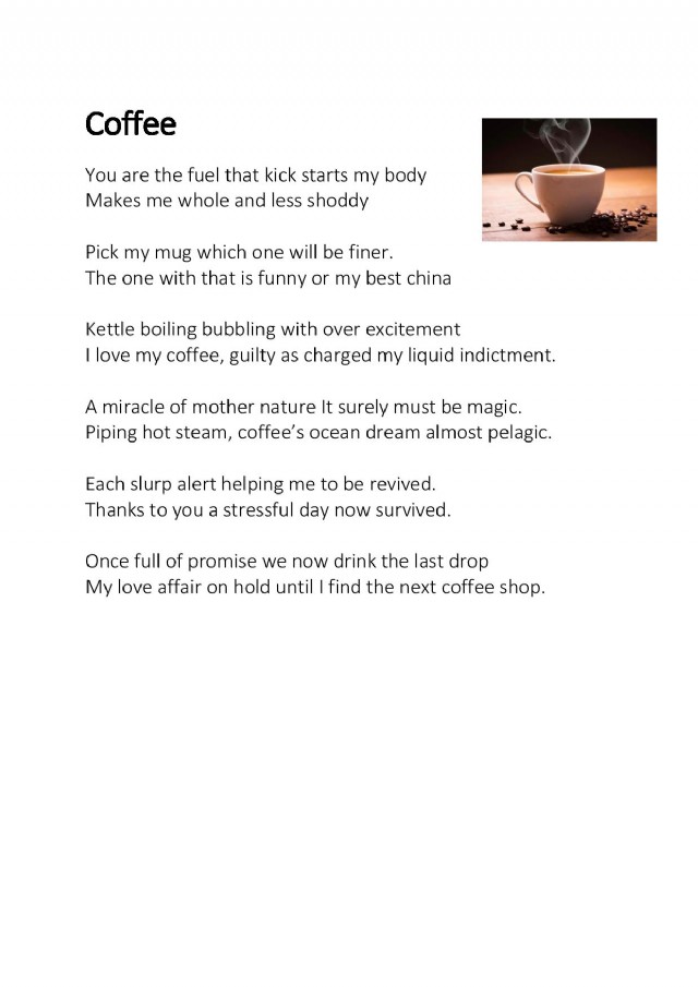 Coffee - Coffee Poem by Sebastian Melmoth