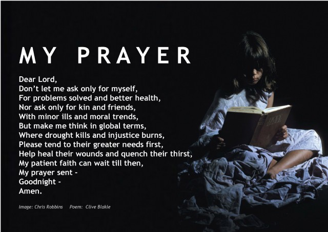 My Prayer - My Prayer Poem by Clive Blake