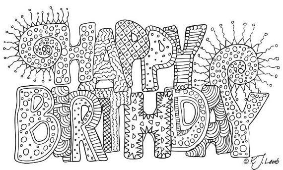 happy 65th birthday coloring pages