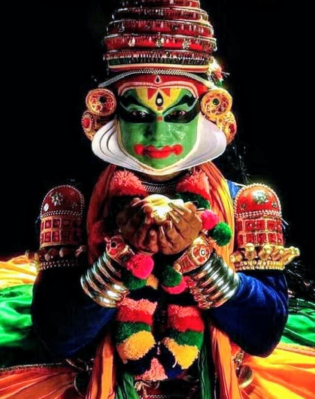 Kathakali Face - Akanksha Art Gallery