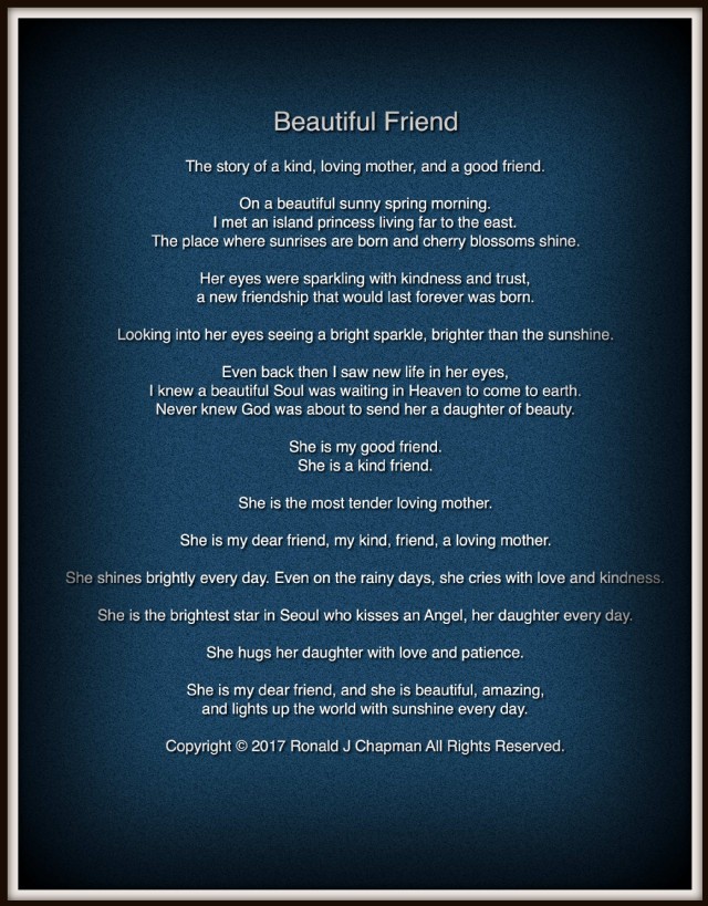 friend poems for her