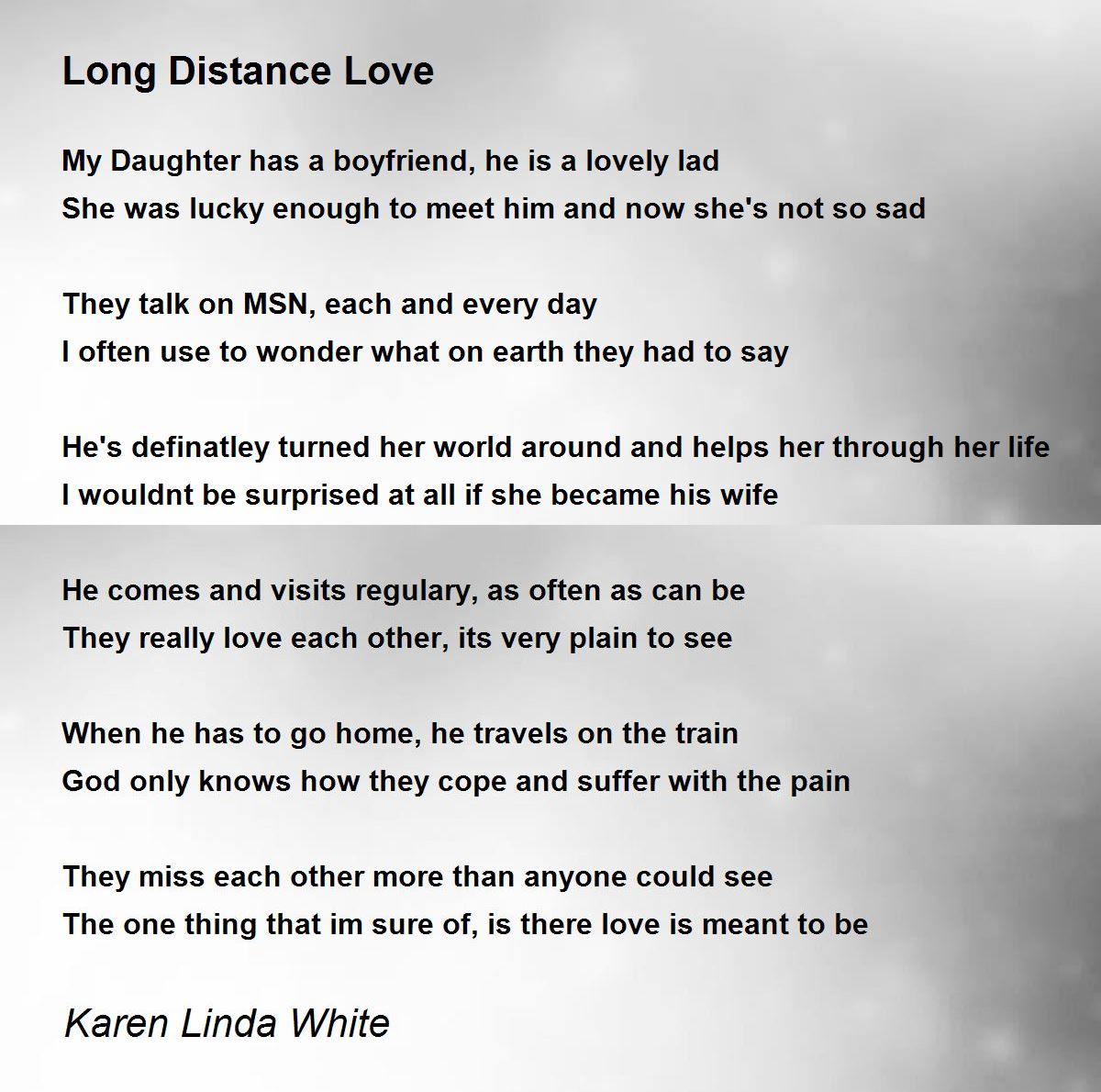 poems for him long distance