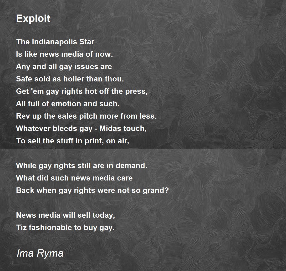 Midas Touch - Midas Touch Poem by Ima Ryma