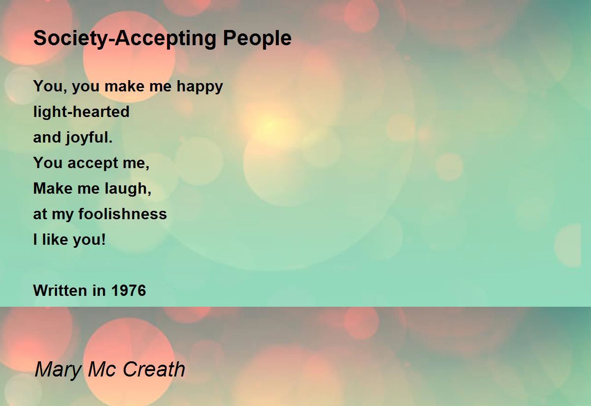 accepting people