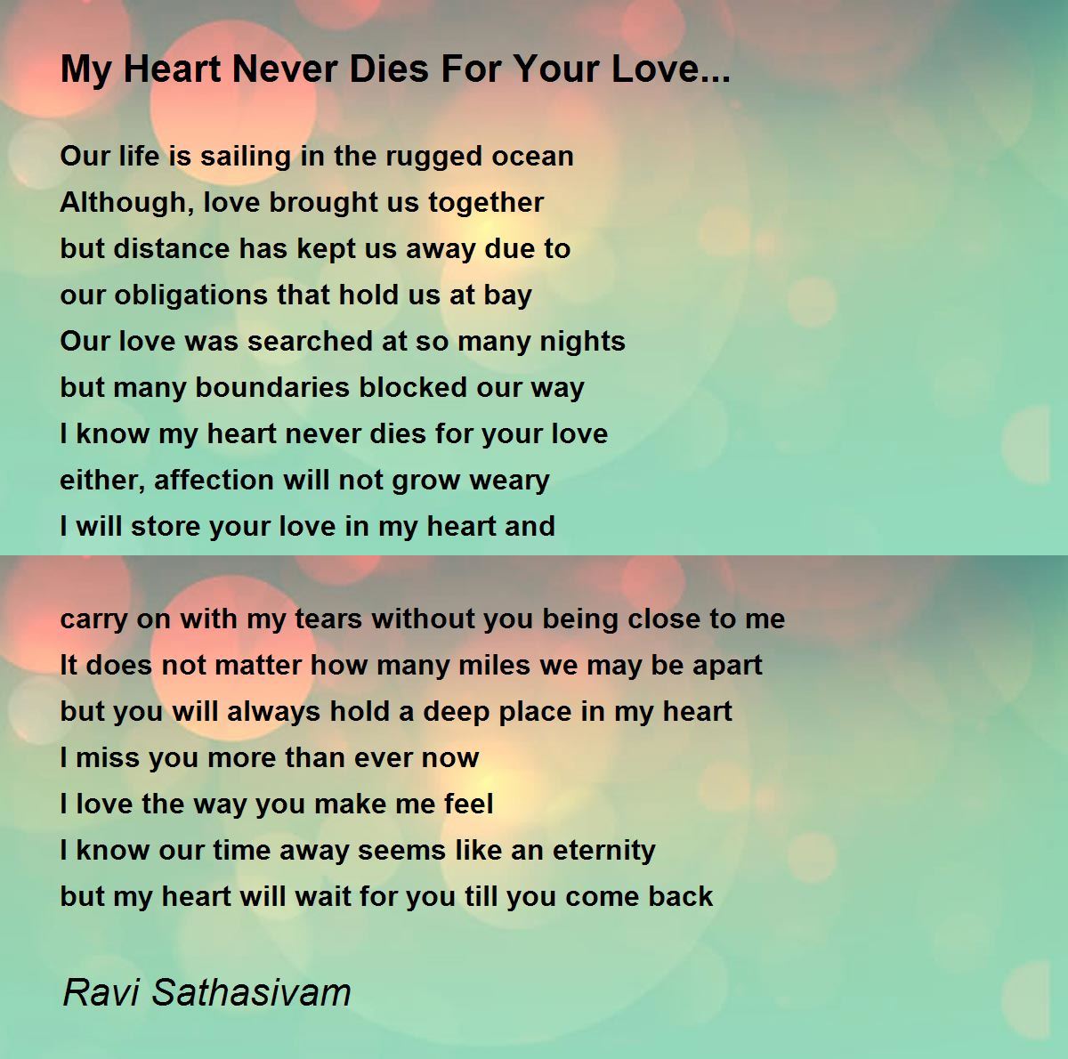 My Best Friend.. - My Best Friend.. Poem by Ravi  Sathasivam