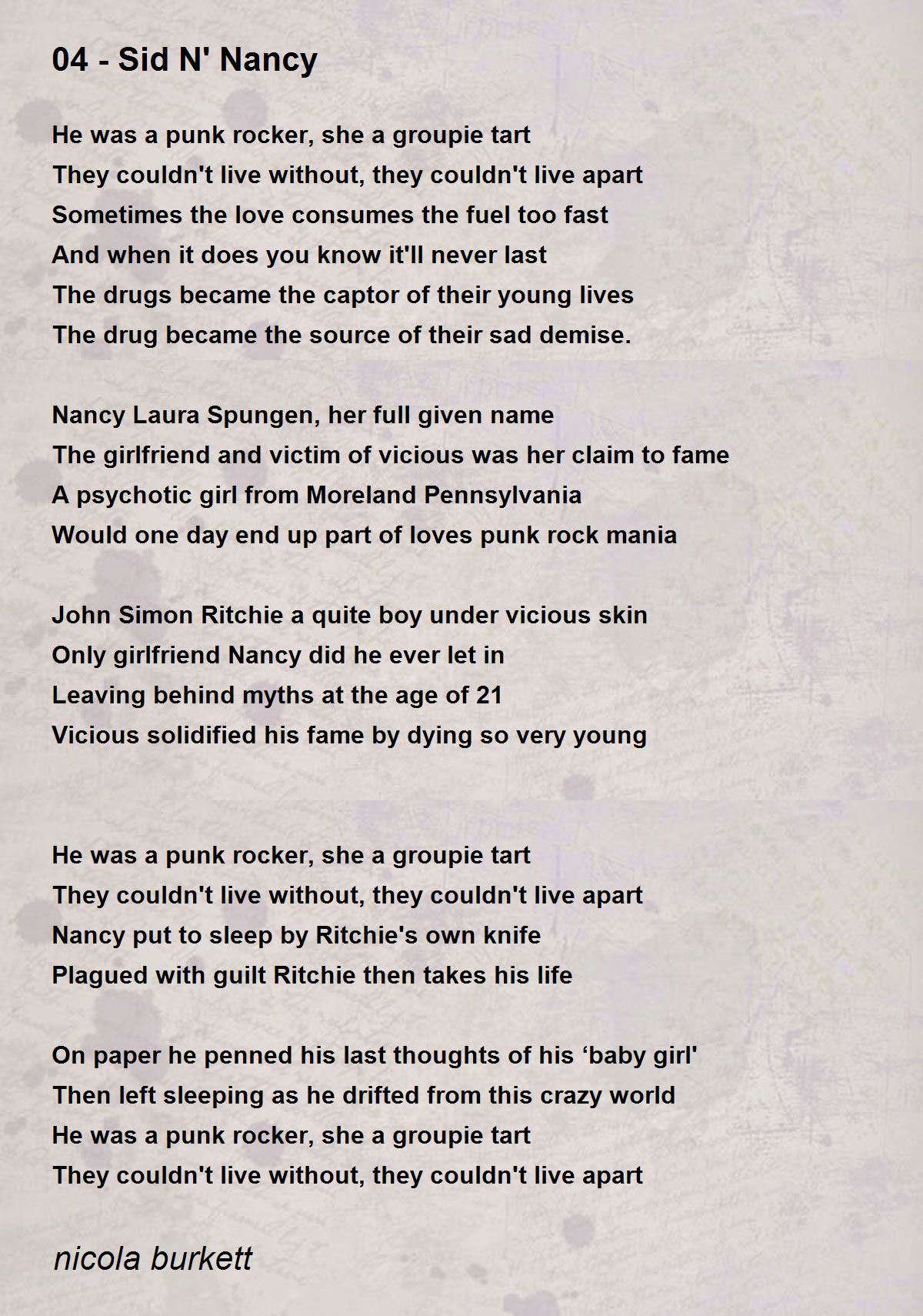 Sid Y Nancy Quotes