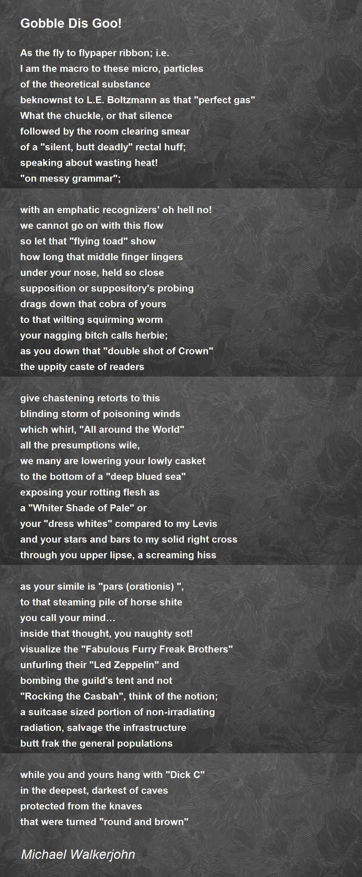 Underside - Underside Poem by Michael Walkerjohn