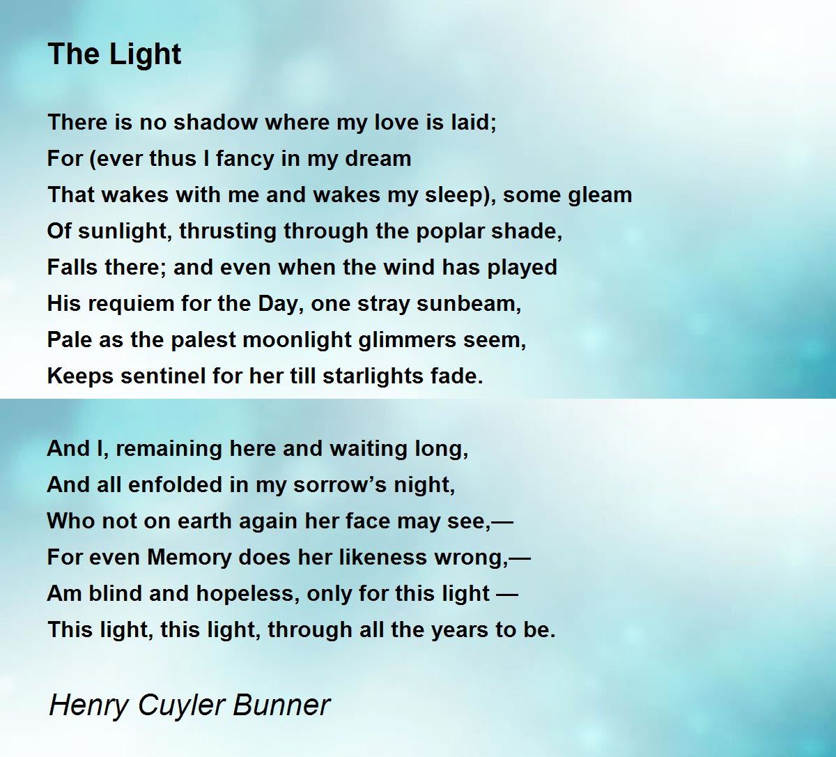 One, Two, Three! - One, Two, Three! Poem by Henry Cuyler Bunner
