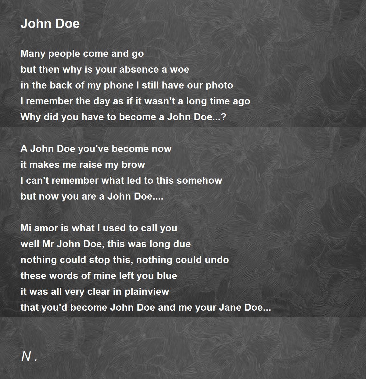 洋楽 JOHN DO'E - Thug Poetry JOHN DO'E - Thug Poetry