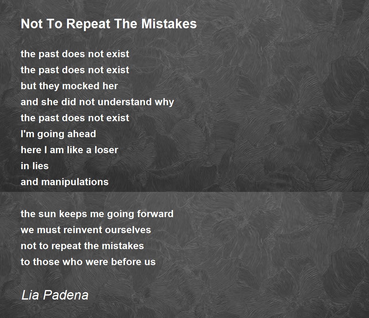 Mistakes We Don't Regret #mistakes #regret #instapoetry #writing