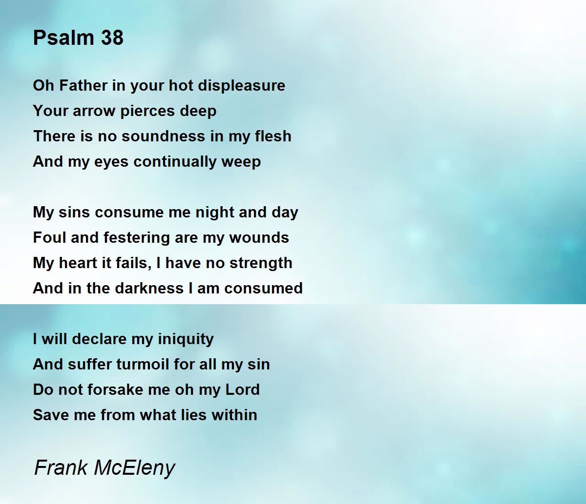 Psalm 38 