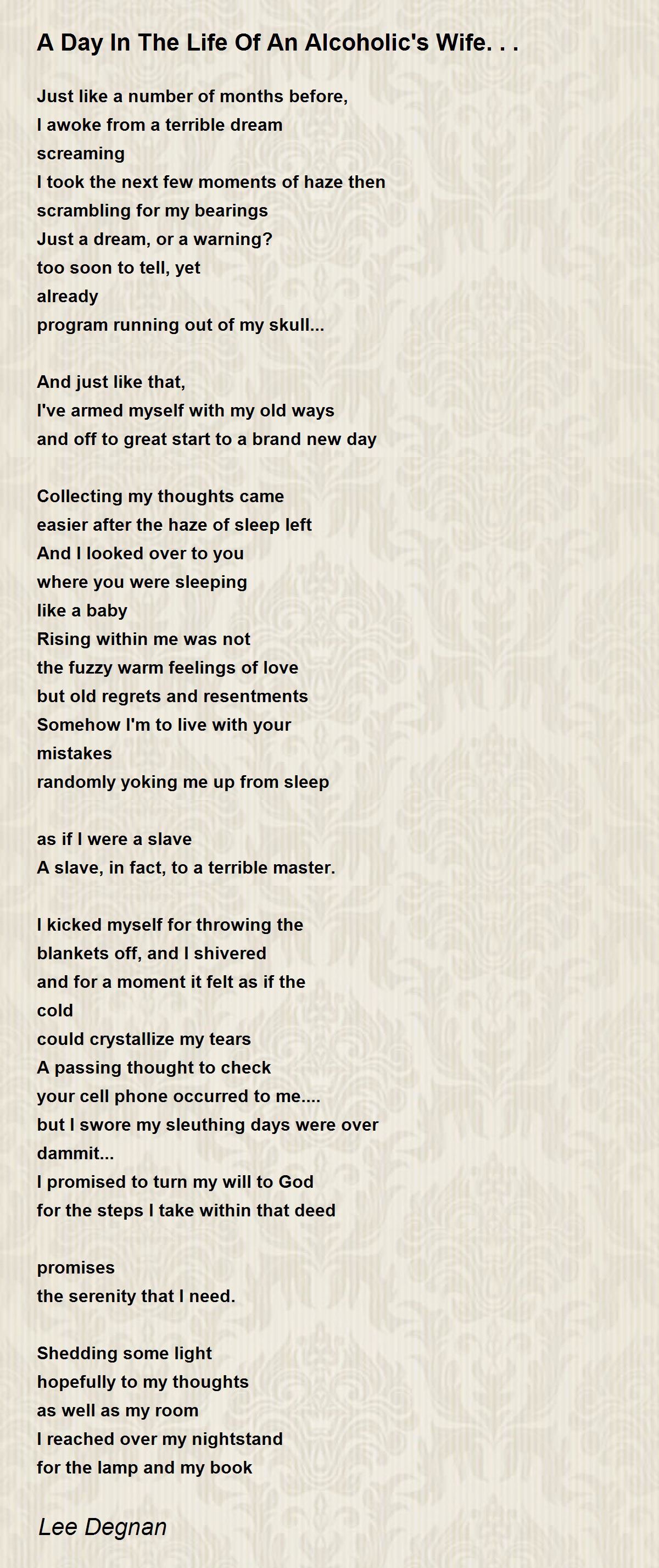Poem by Lee Degnan