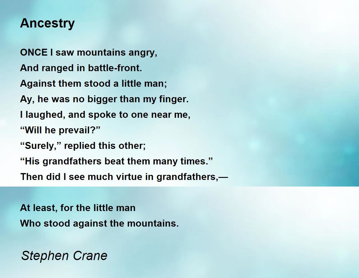 PDF) A tradução de um poema de Stephen Crane