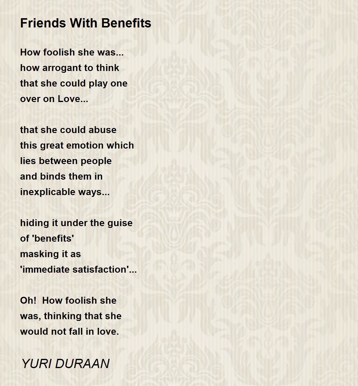 Quotes About Friends With Benefits