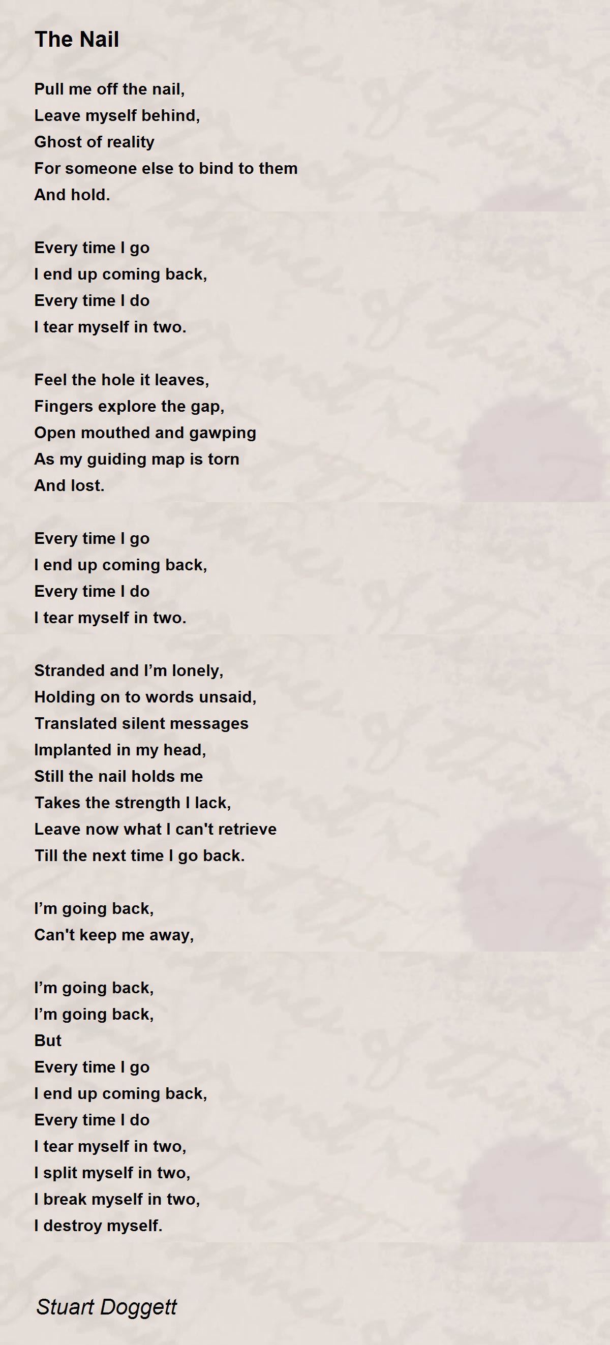 Her Nails Poem by Edward Powys Mathers (as Translator)