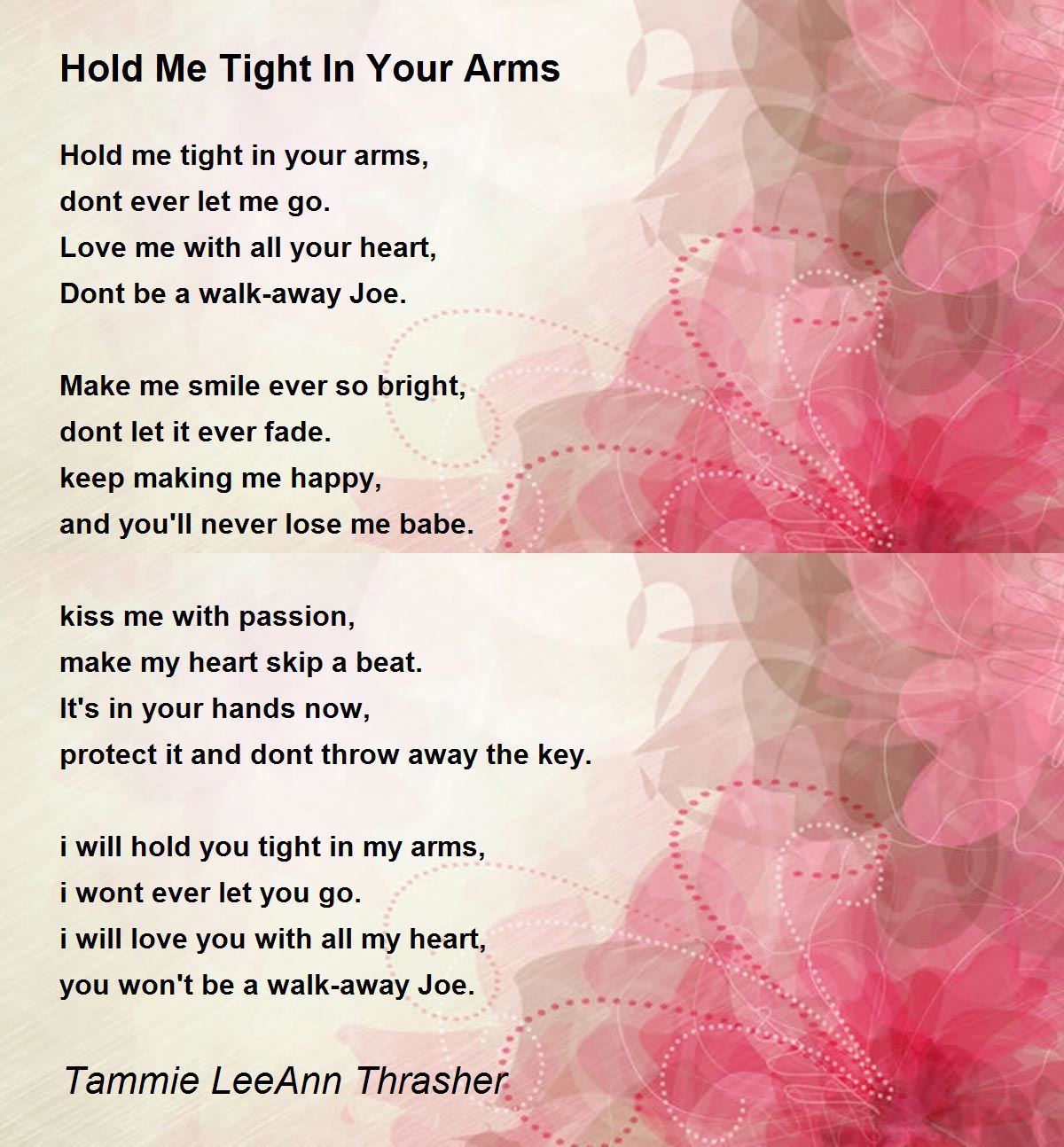 hold me tight quotes