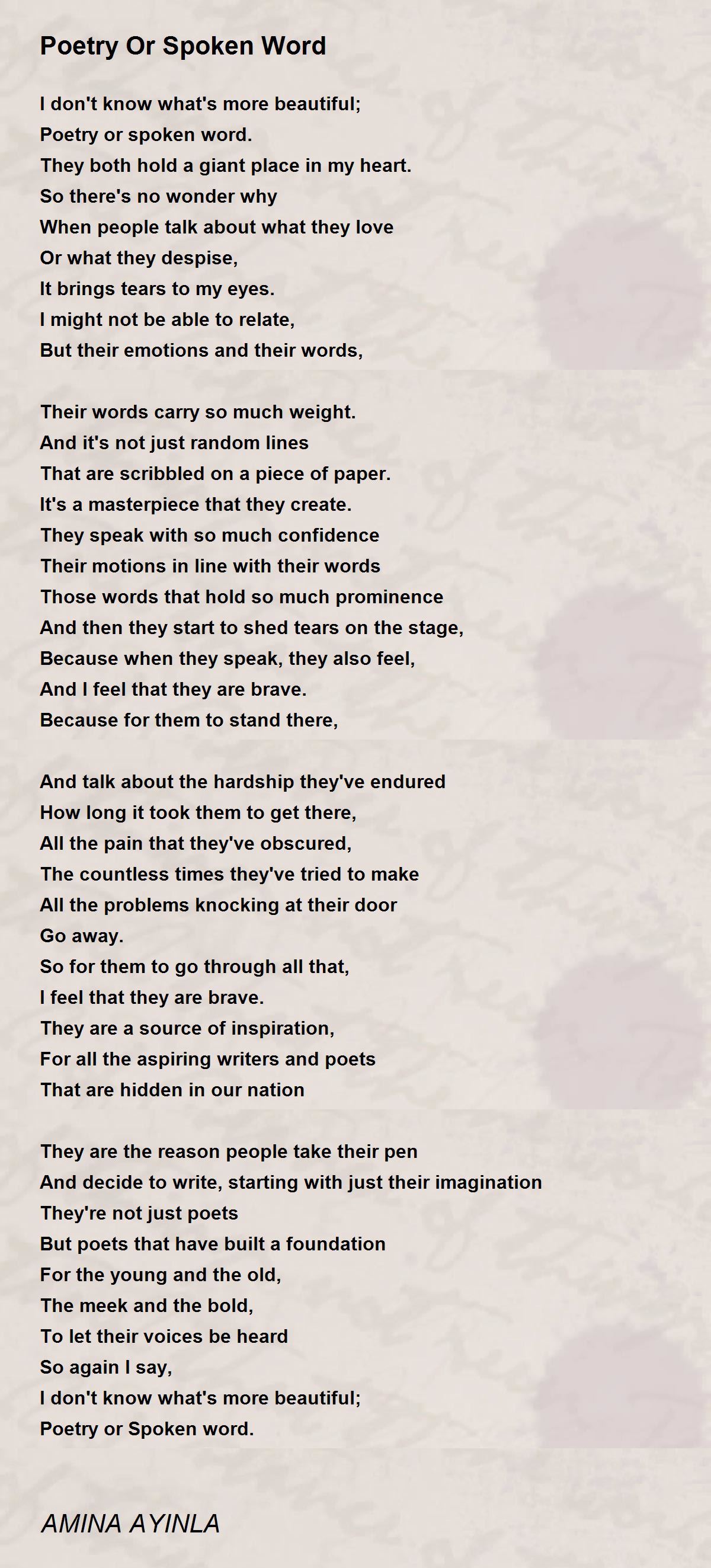 spoken-word-poems