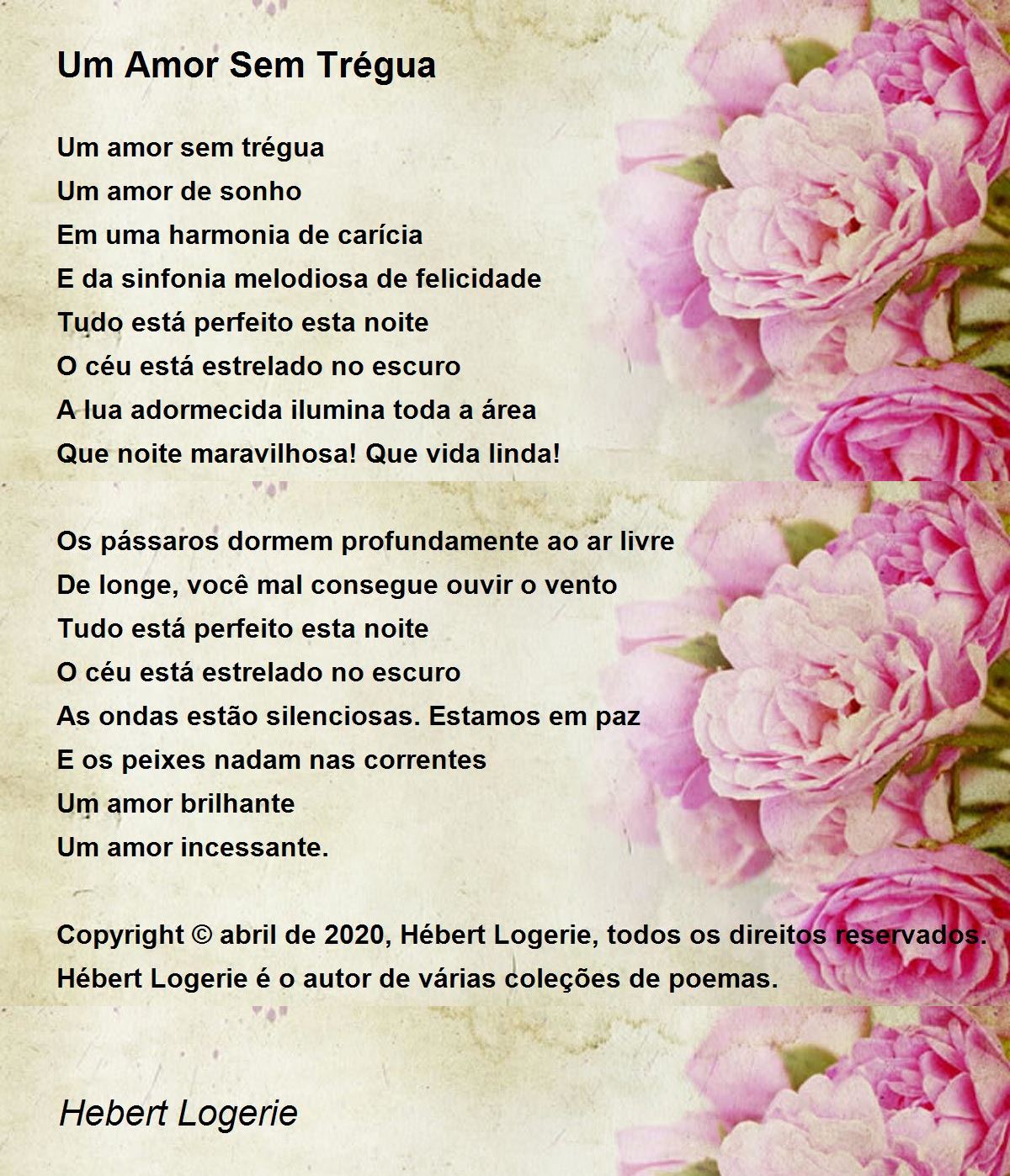 Un Amore Senza Fine - Un Amore Senza Fine Poem by Hebert Logerie