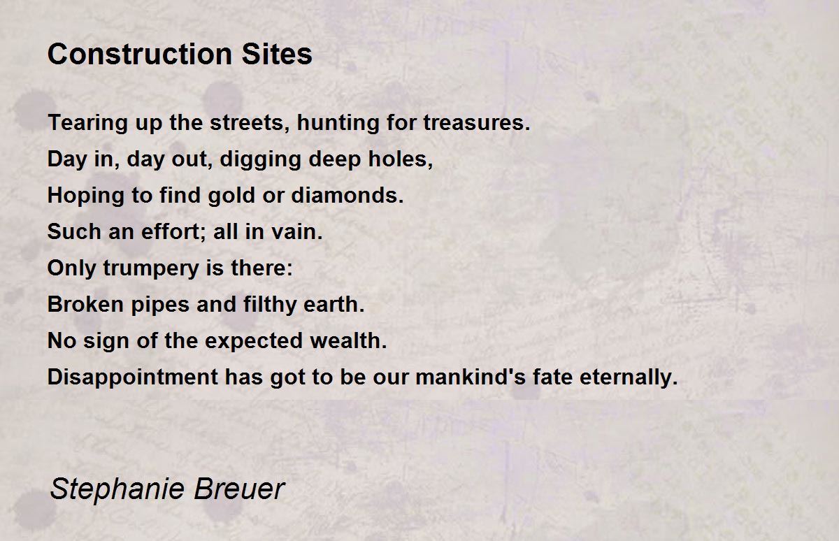 poem construction