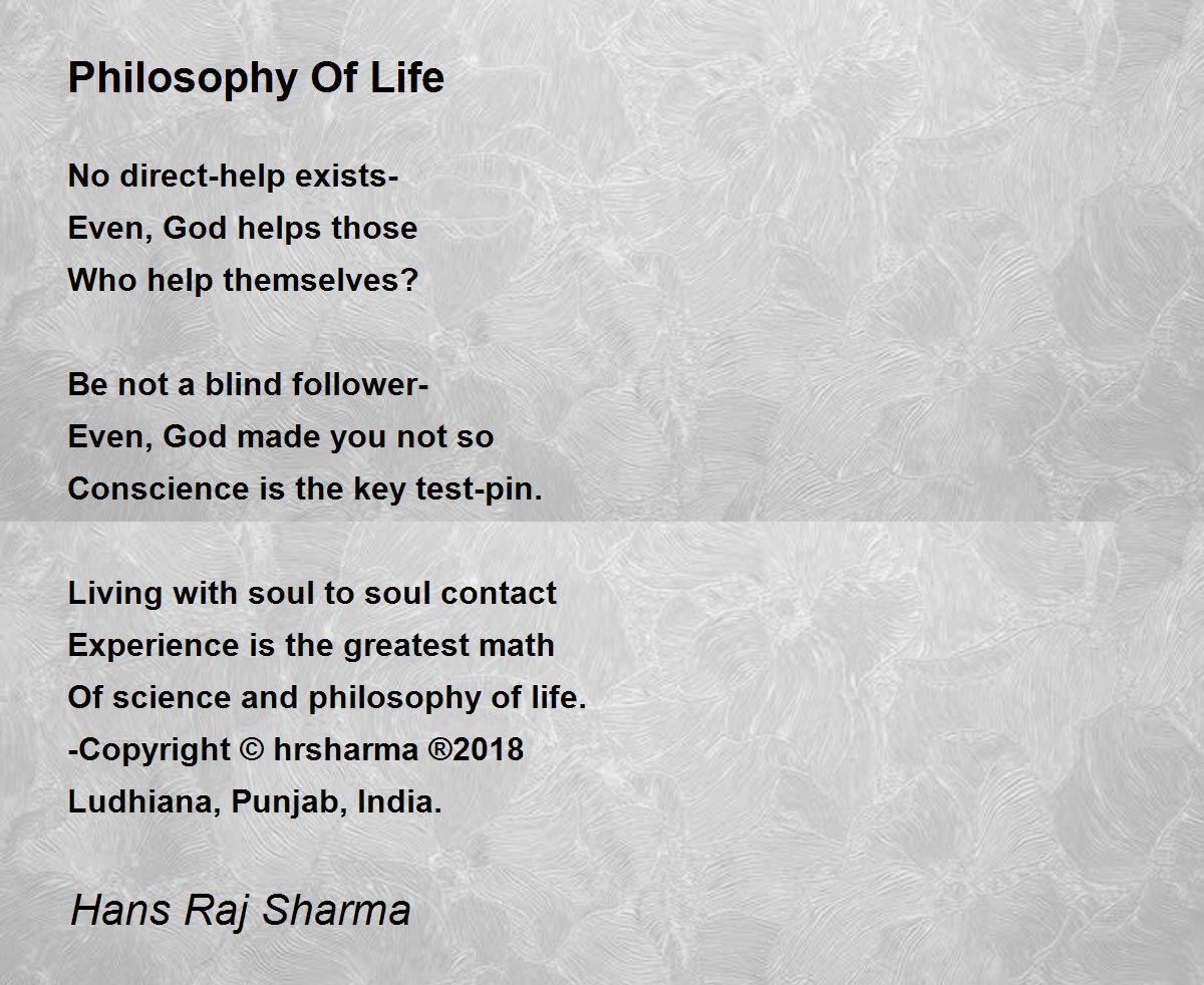 Life / Philosophy 