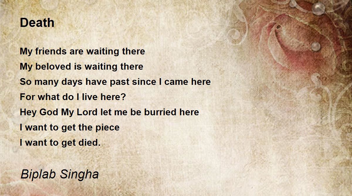 Death - Death Poem by Biplab Singha