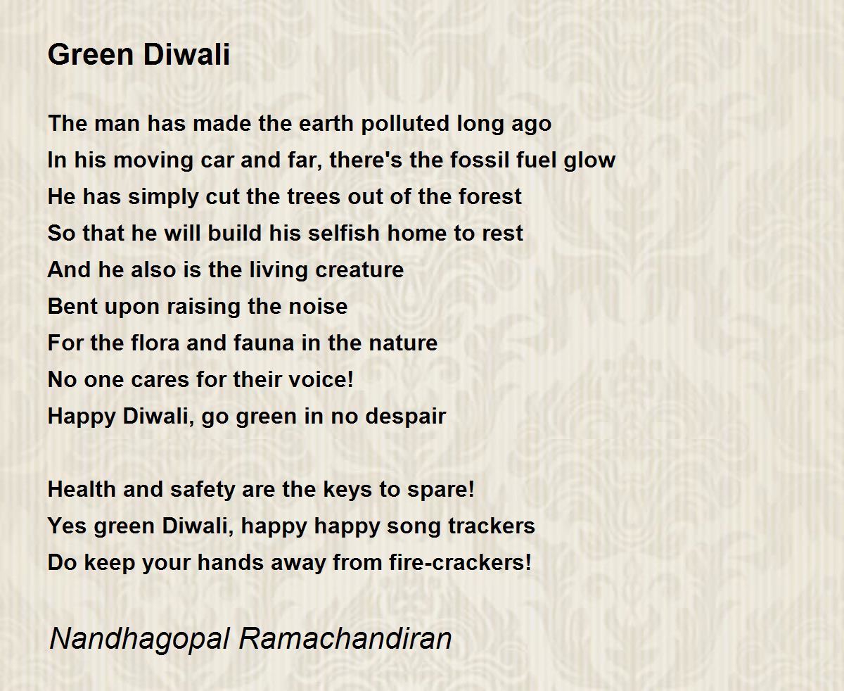 deepavali poems in english
