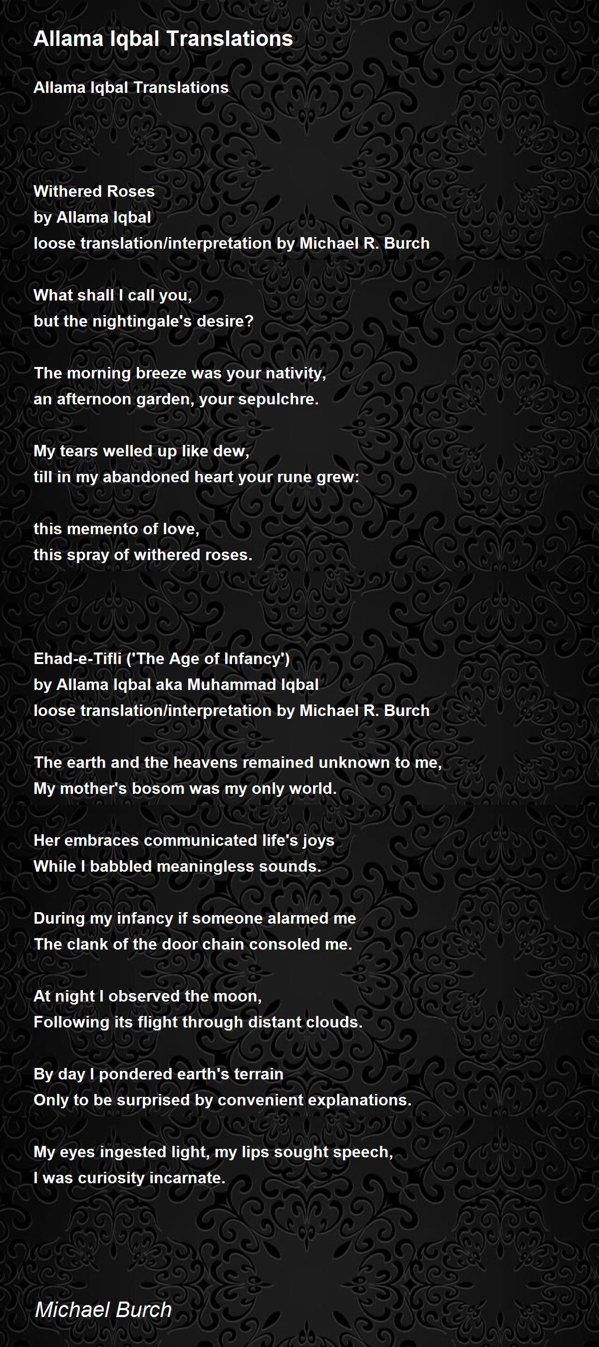 Allama Iqbal Poetry In Urdu With English Translation Infoupdate Allama Iqbal Poetry In Urdu With English Translation Infoupdate