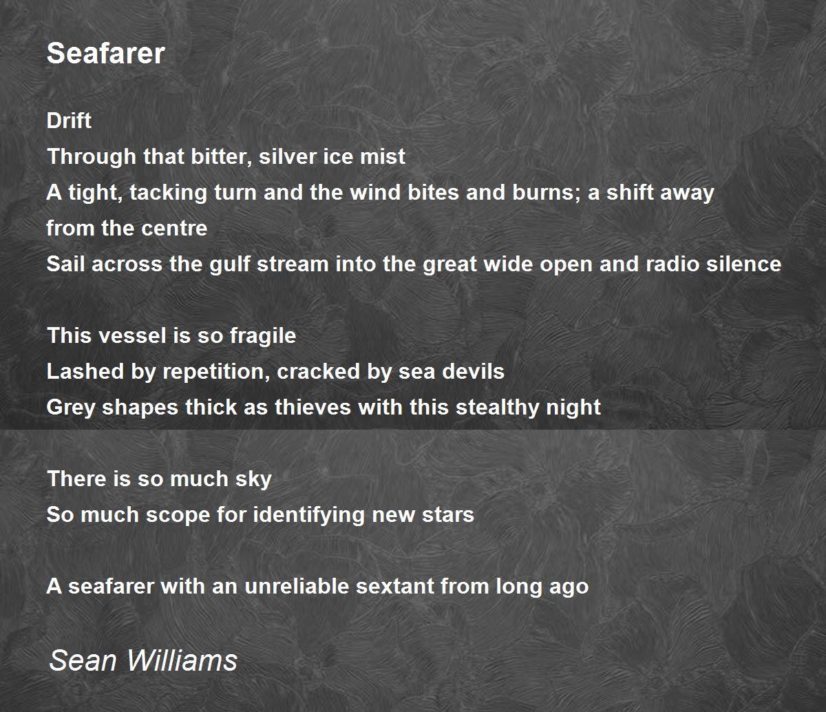 seafarer poem text