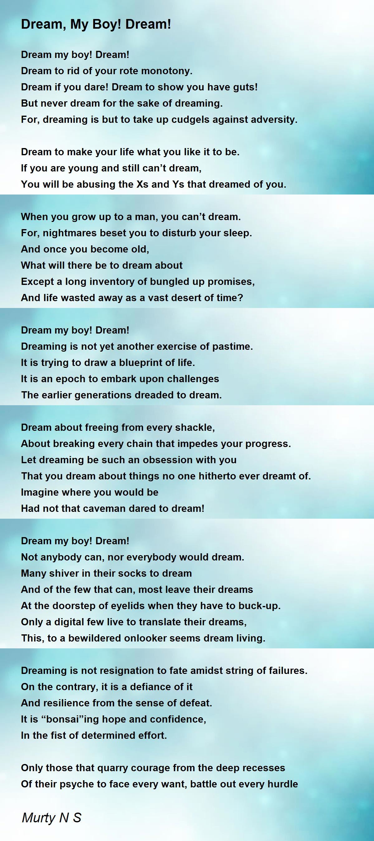 My Dream Boy Quotes From My New Poetry Book dreamer Boy Out Now