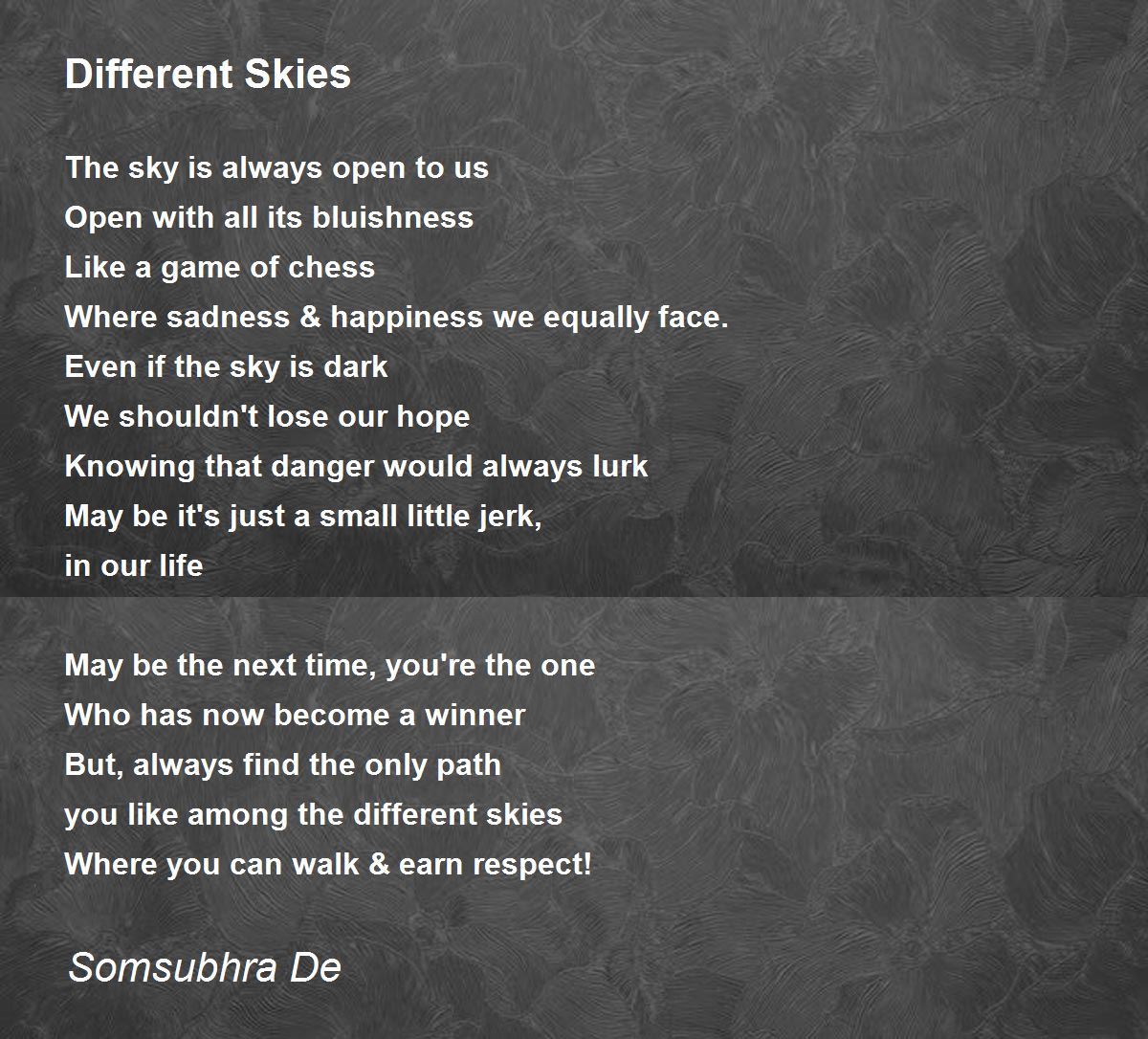 Different Skies