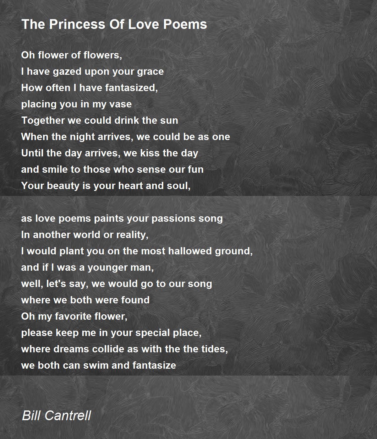 i love you princess poems