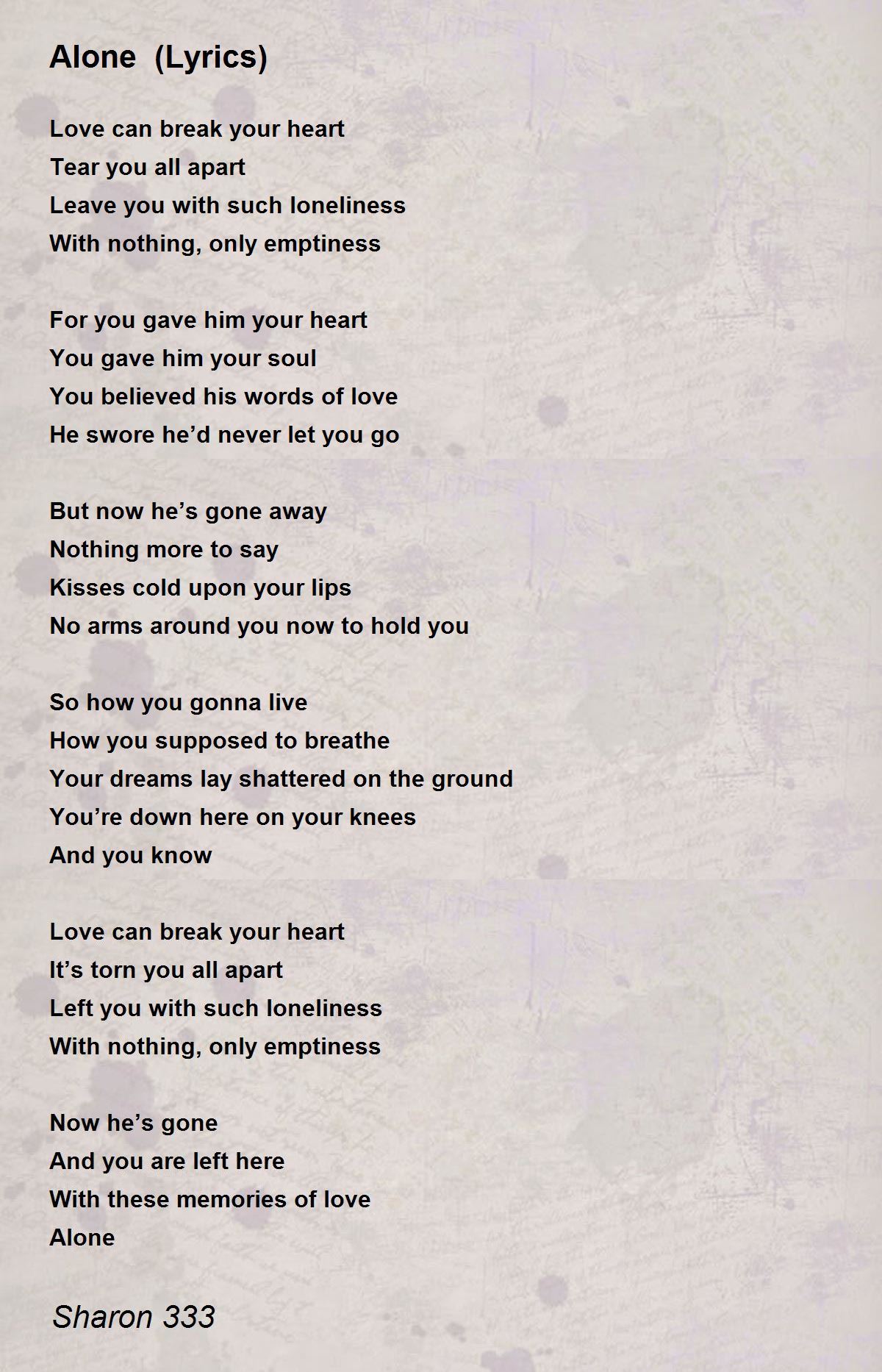 I'm Alone - song and lyrics by Broken Heart ツ