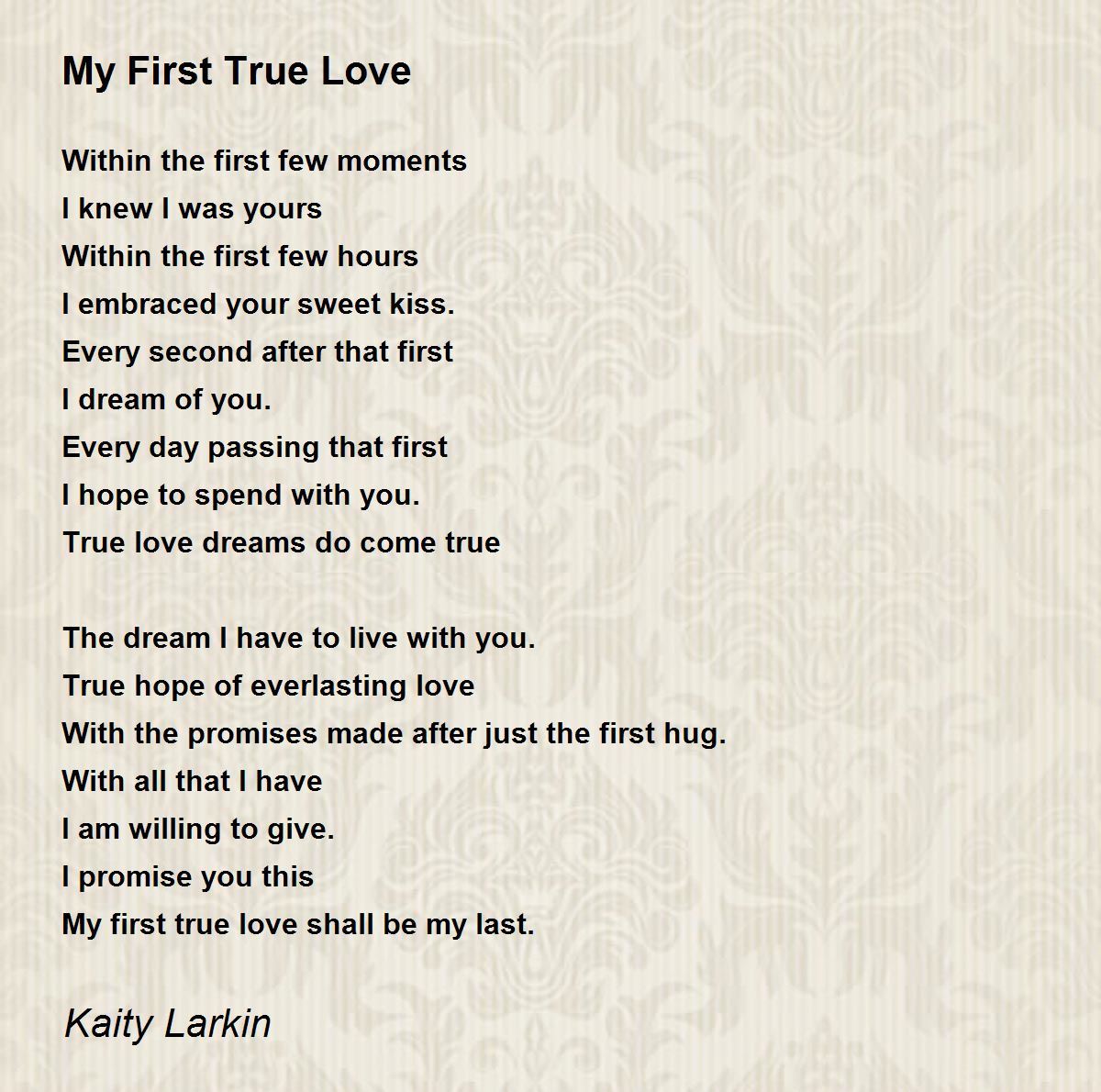 My FiRsT LoVe Is TrUe LoVe - My FiRsT LoVe Is TrUe LoVe