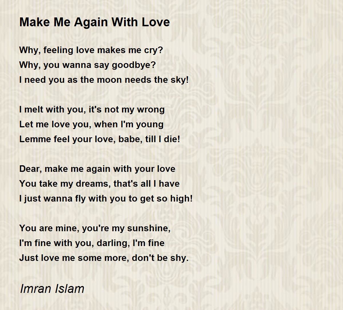 make love to me poem