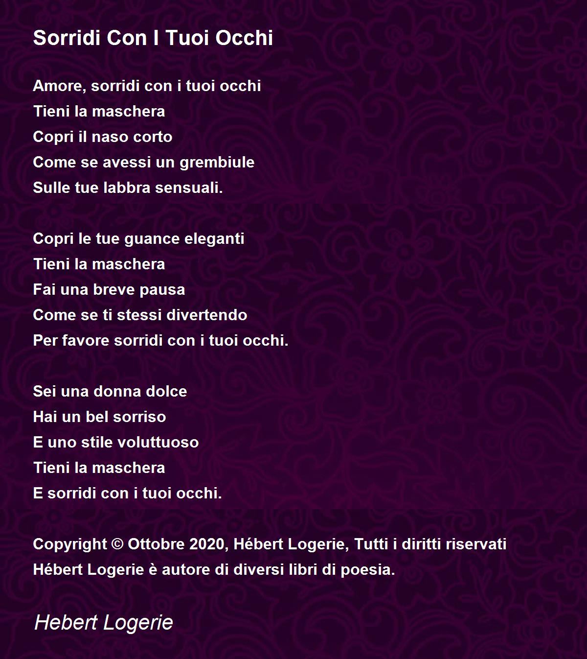 Un Amore Senza Fine - Un Amore Senza Fine Poem by Hebert Logerie