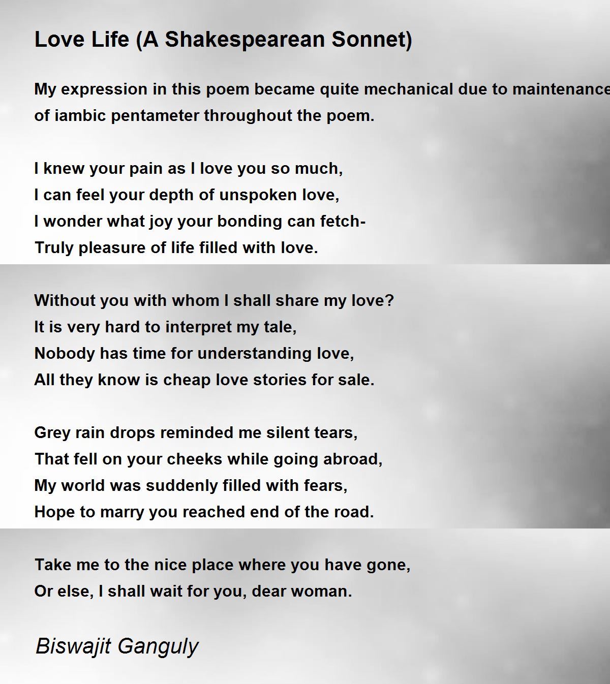 Love Love Poem By William Shakespeare 49 OFF
