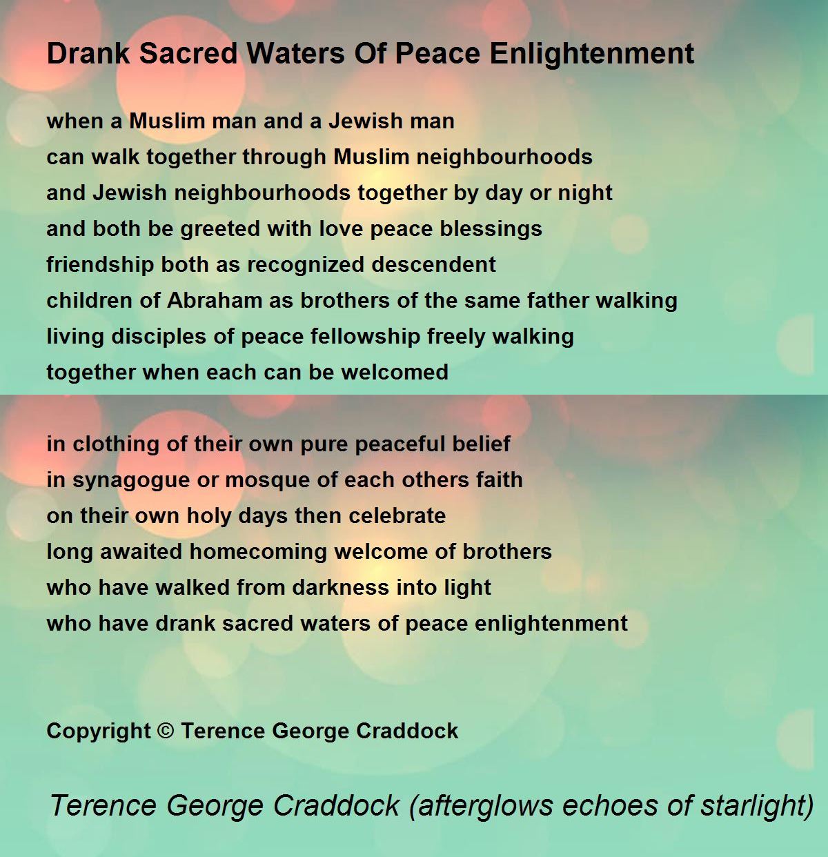 Spirit Enlightened Ancient Rebirths Renaissance Future - Spirit Enlightened  Ancient Rebirths Renaissance Future Poem by Terence Craddock