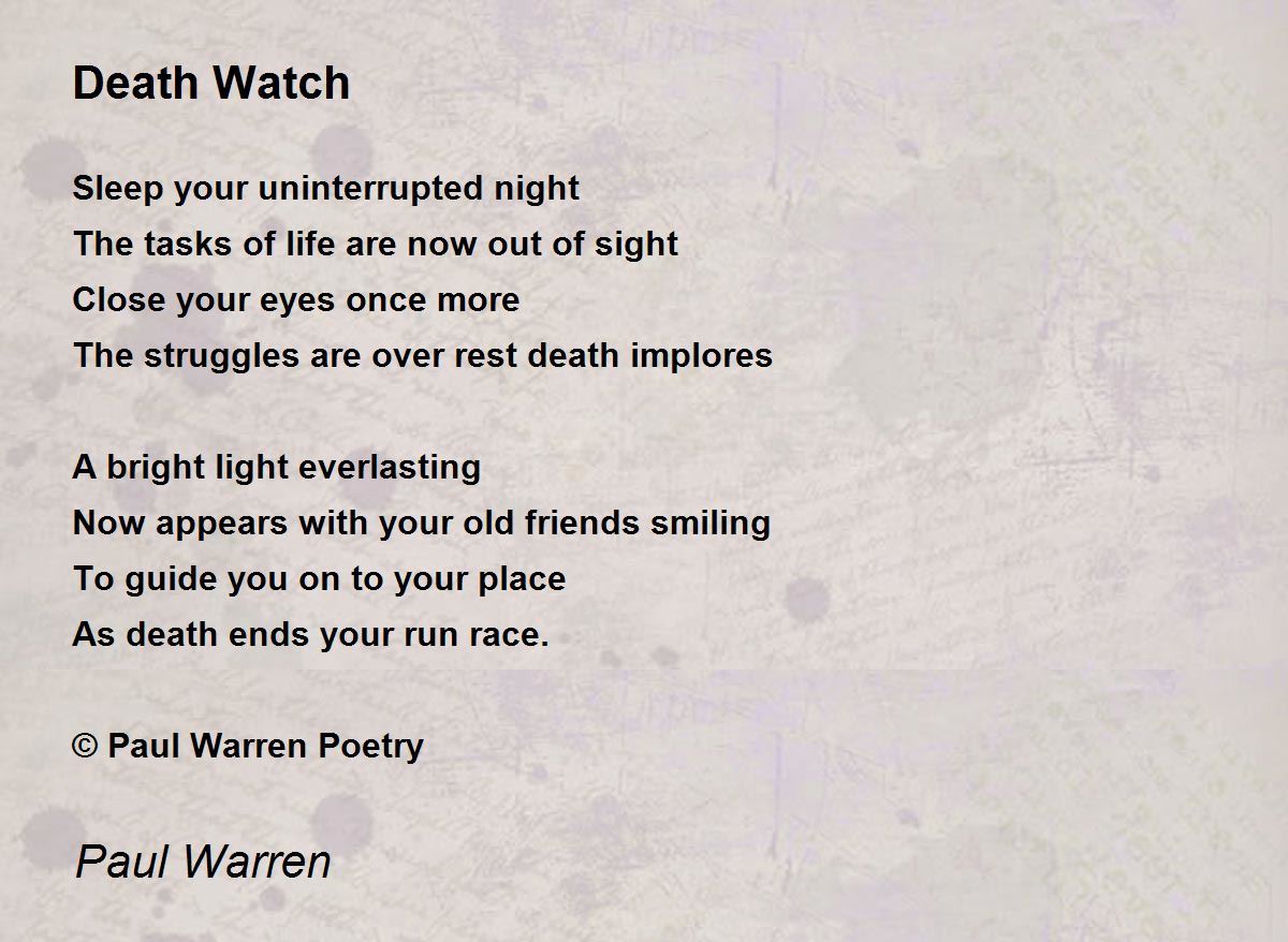 Discover 175+ poetry watch