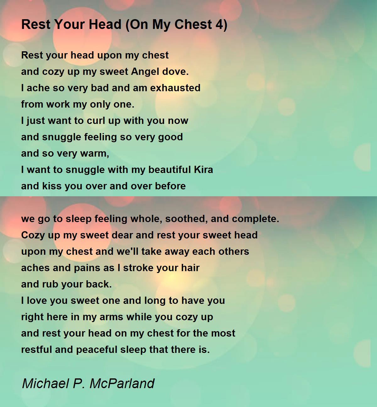 Rest Your Head (On My Chest 4) - Rest Your Head (On My Chest 4