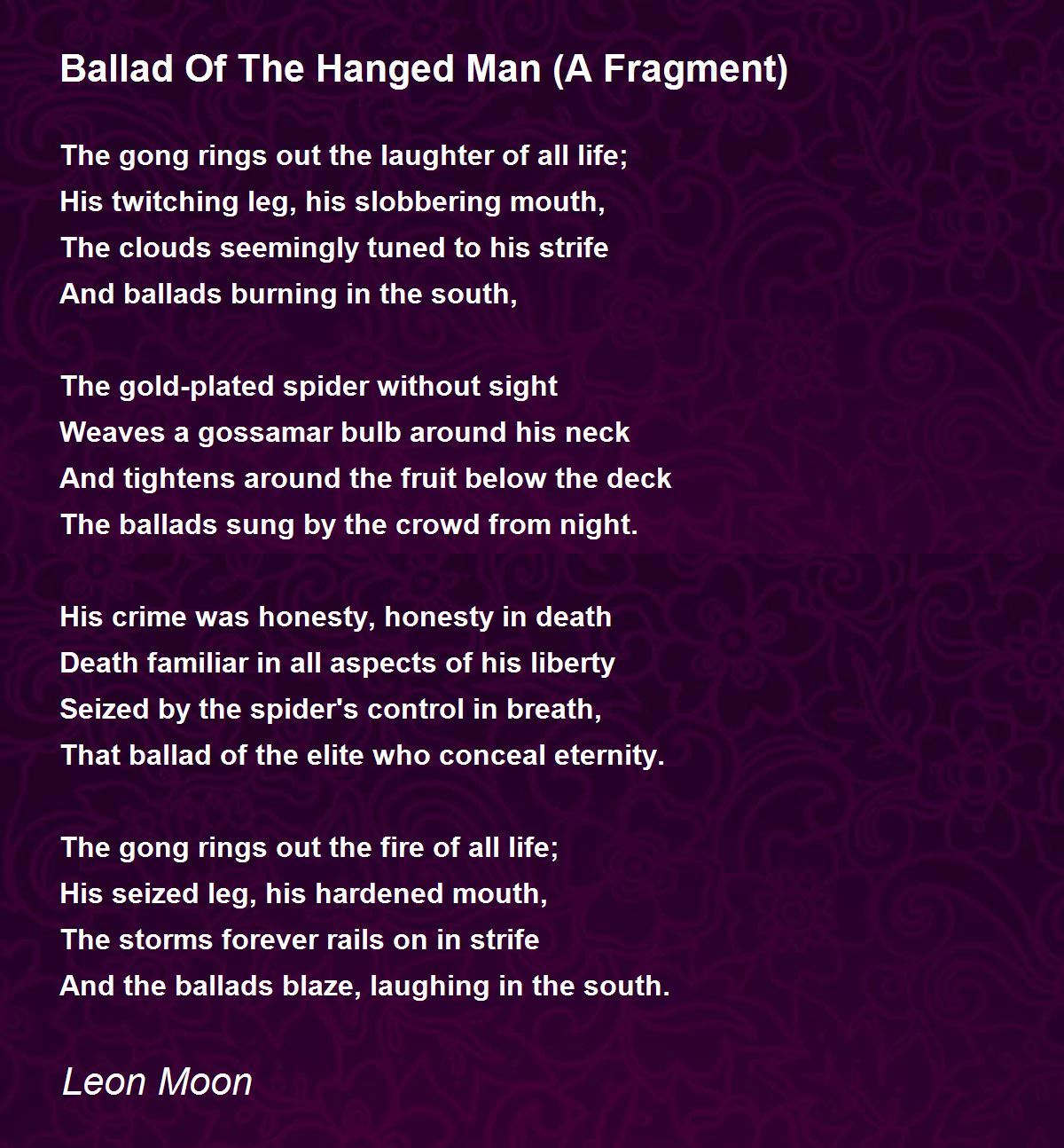 Ballad of a Hangman