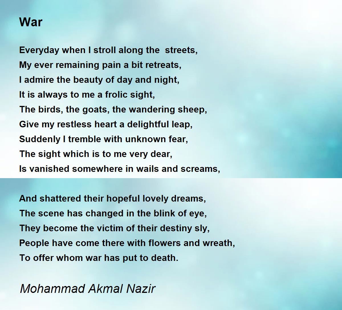A Man Of Simplicity - A Man Of Simplicity Poem by Mohammad Akmal Nazir