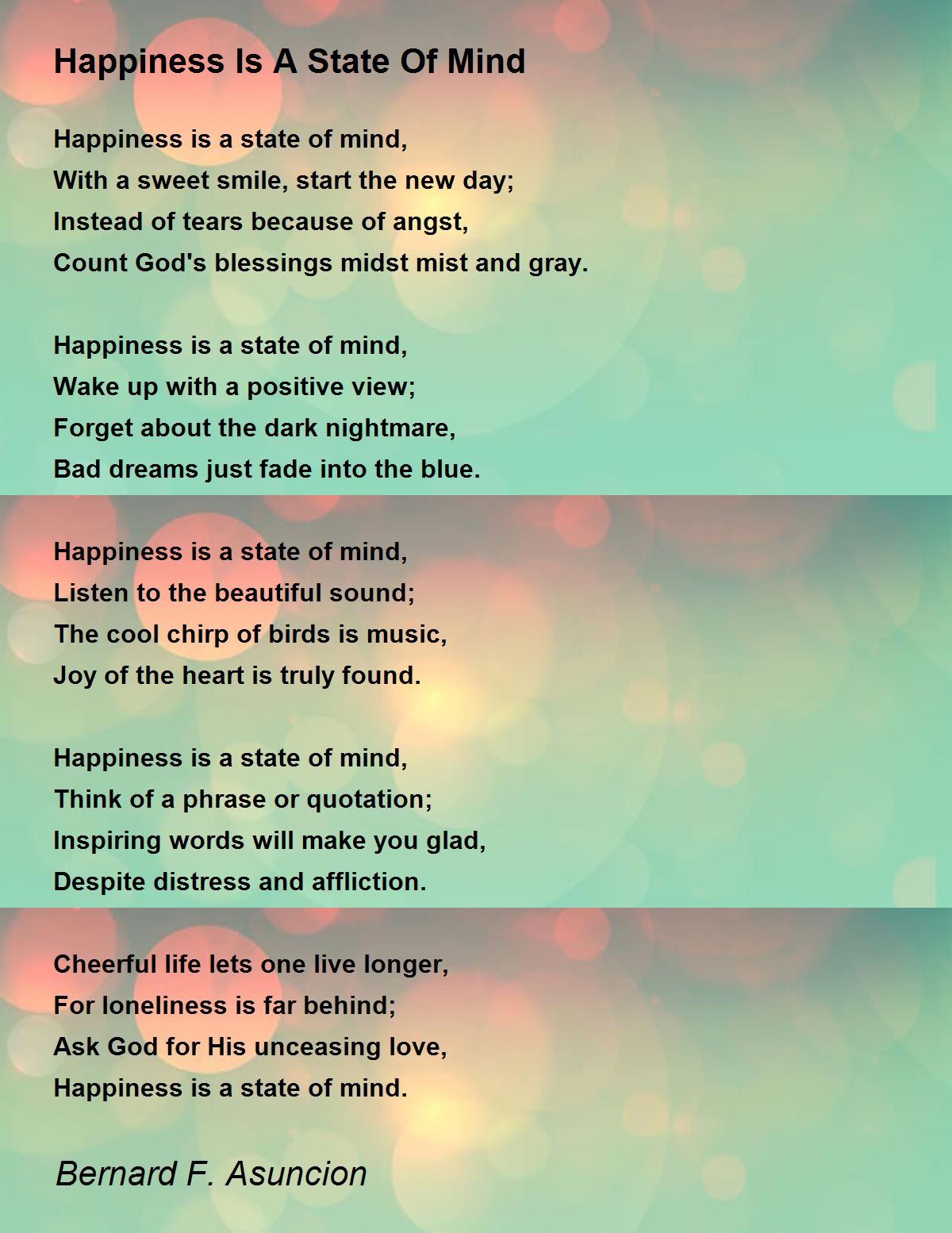 Happiness as a State of Mind: 5 Key Points Highlighting the Nature of  Happiness - Brain Soul & You