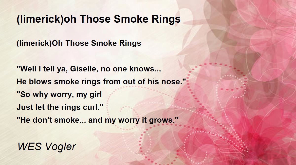 so smoke rings