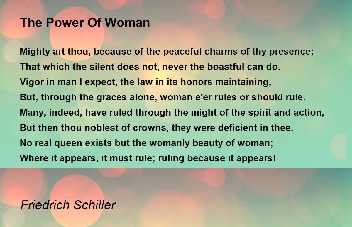 The Power Of A Woman - The Power Of A Woman Poem by Blessing Ekpe