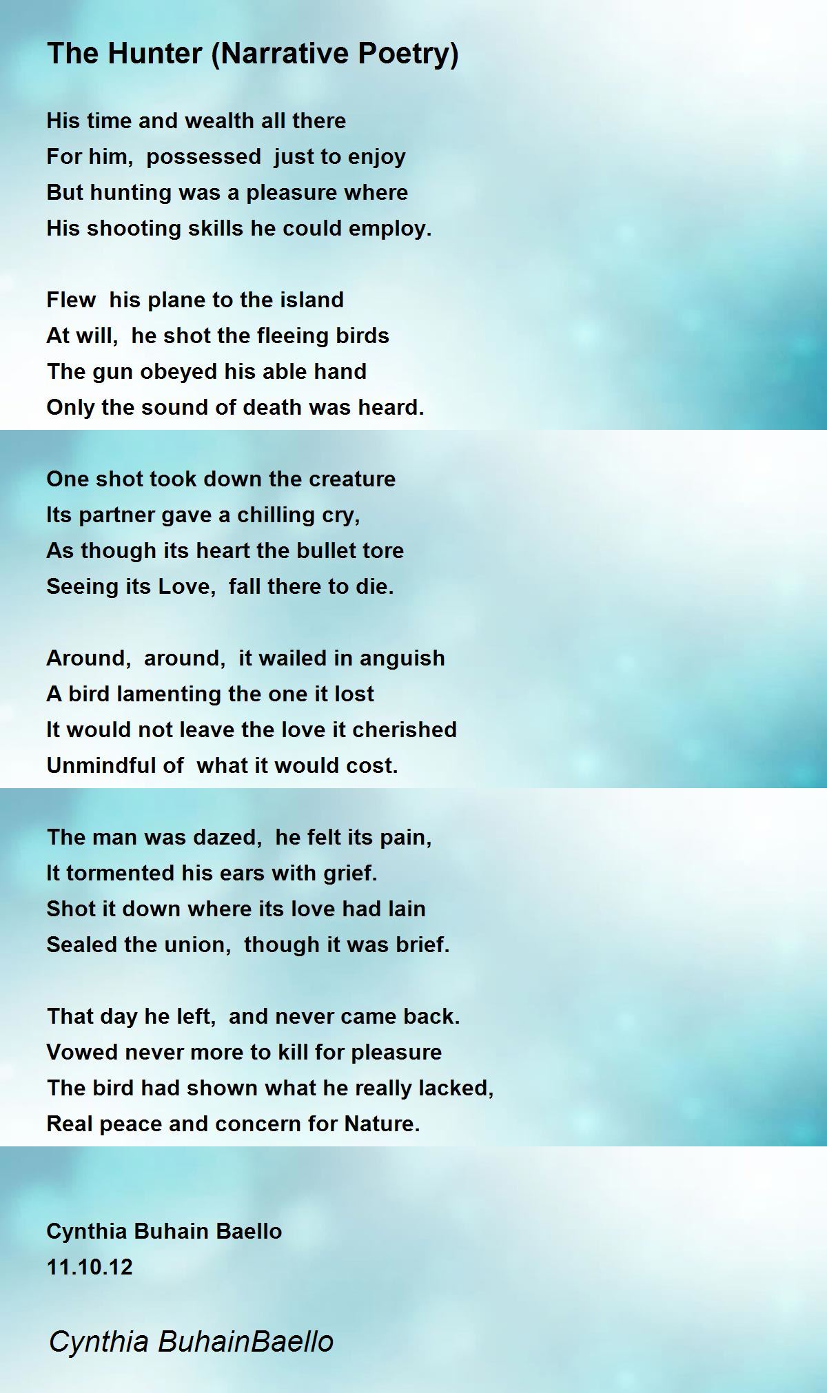 What Is Narrative Poem In Literature Sitedoct